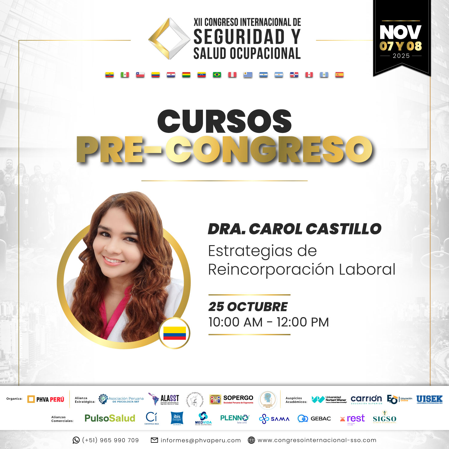 Estrategias de  Reincorporación Laboral